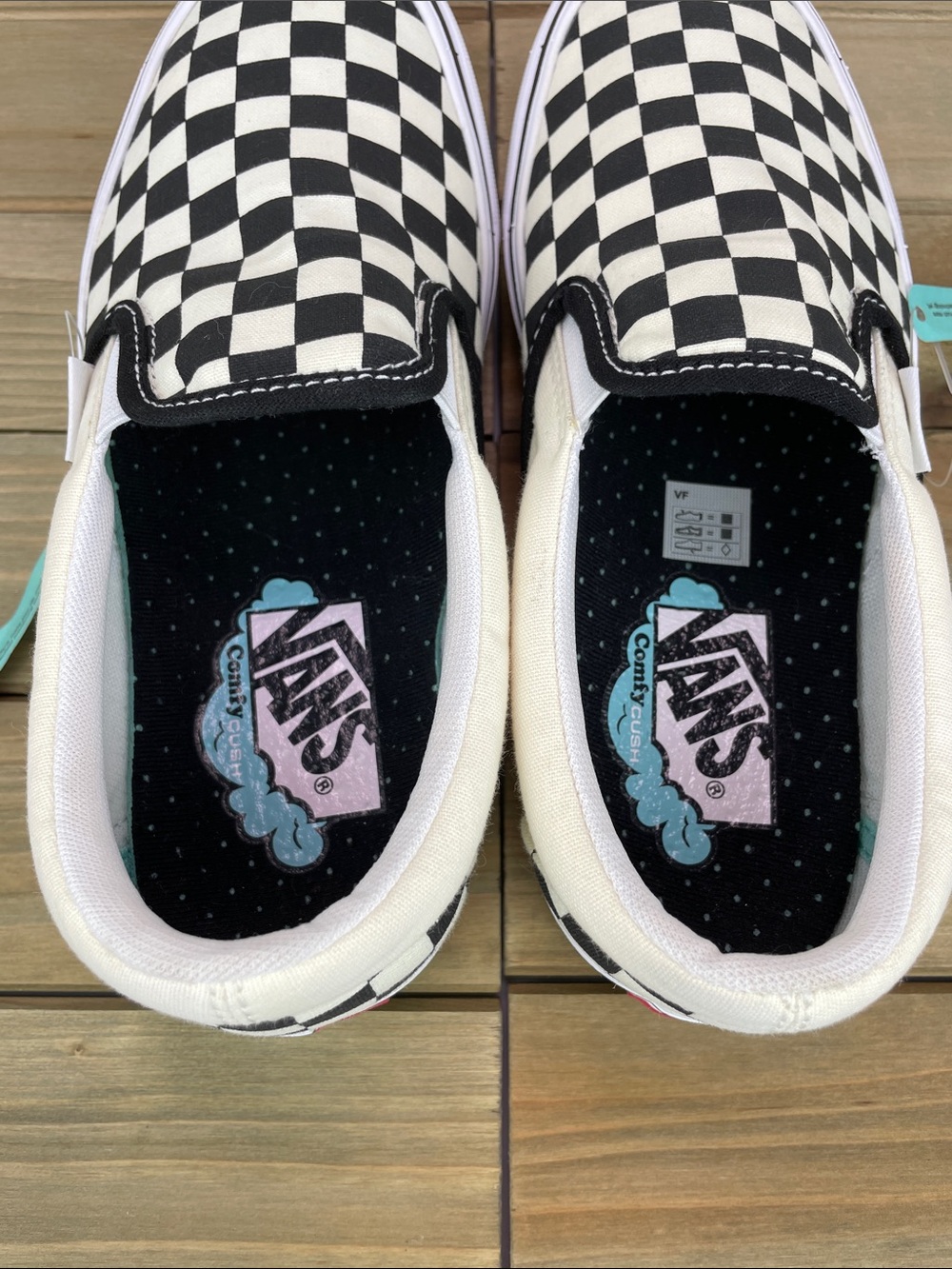 Vans Checkerboard Classic Slip-On Sneakers - Picture 9 of 15